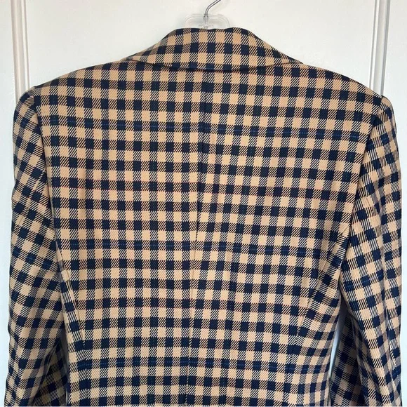 Tommy Hilfiger Prep Check Boyfriend Fit Blazer - Picture 8 of 9